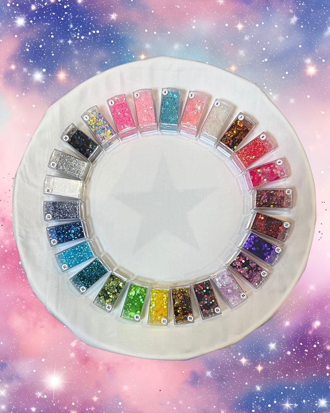 Schneekugel Mini-Glitzertrinkglas  "Herbst-Eichhörnchen" 130 ml