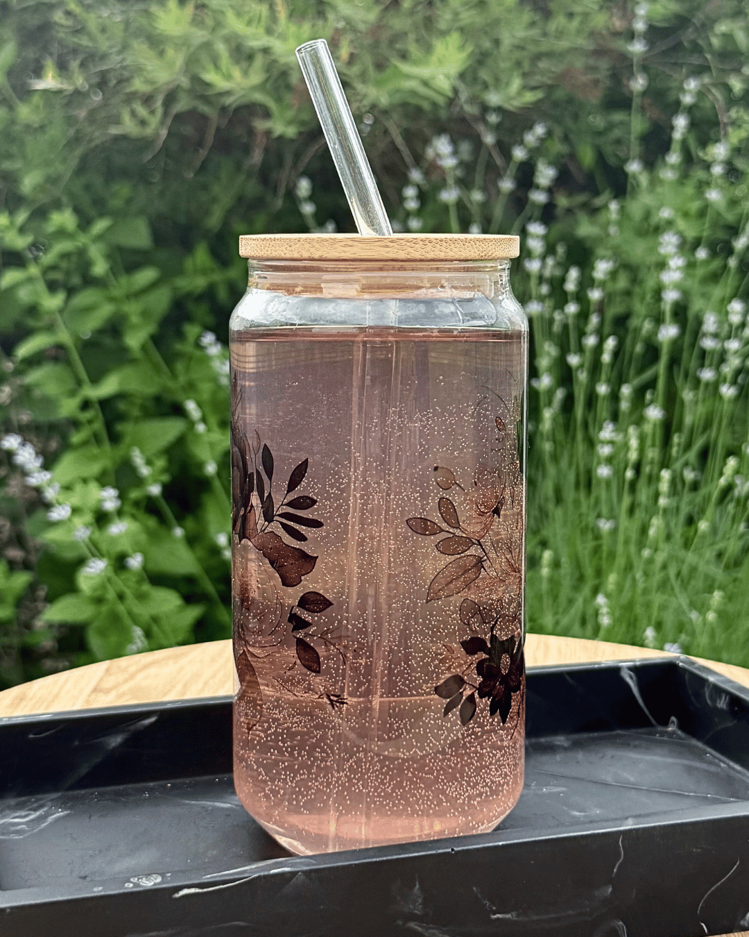 Klares Trinkglas "Motte" 550 ml