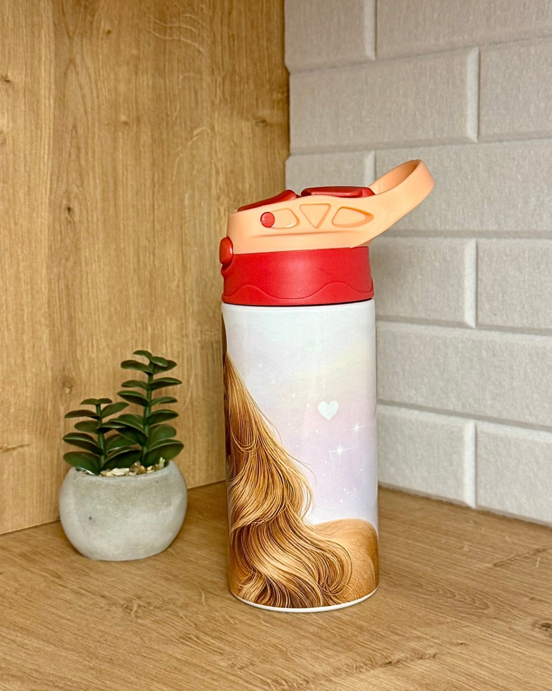 Edelstahl-Kindertrinkflasche "Pferdetraum" 360 ml